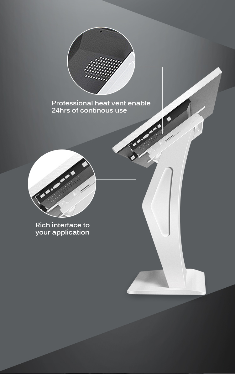 Stand Table Touch Screen LCD Kiosk