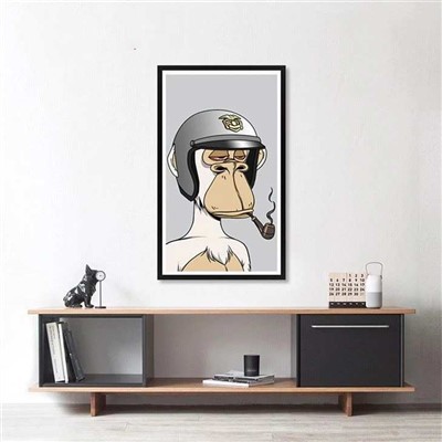 Stafrænn NFT myndrammi